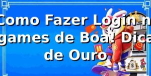 🔑 Como Fazer Login na 7games de Boa! Dicas de Ouro